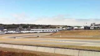 Spies chases Nicky Hayden Laguna Seca 2010