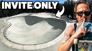 Inside a Secret Backyard Skate Bowl