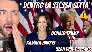 ANALISI DELLE CONNESSIONI TRA KAMALA HARRIS e  DONALD TRUMP CON P.DIDDY | Spillin’ the tea