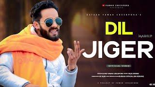 Dil Jiger Mashup | Yawar Checkpora | Raja Simran | Ak Aaqib New Kashmiri  Trending Song 2025