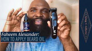 What Does Beard Oil Do and How To Apply It (feat. Faheem Alexander) | Gillette Barber Council