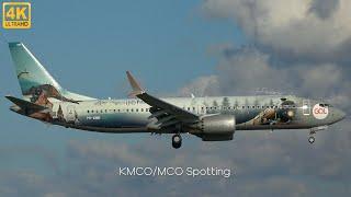 [4K] HEAVIES & SPECIAL LIVERYS | Orlando International Airport (KMCO/MCO) | Full Identification