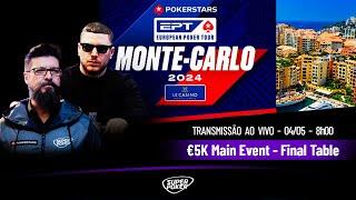 Final Table ️ €5K Main Event - PokerStars European Poker Tour - EPT Monte Carlo 2024 ️