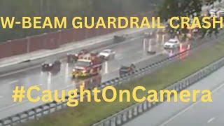 CRASH: Virginia W-Beam Guardrail Face Impact