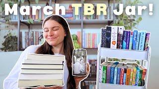 March TBR Jar Picks🫙 | TBR Jar & My DOG Choose My March TBR!