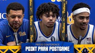 Pitt Men's Basketball | Postgame vs. Point Park