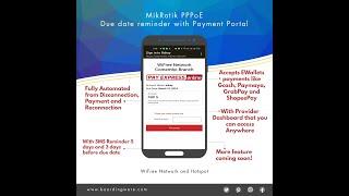 NEW Mikrotik PPPoE Payment Reminder - Feature Showcase and Demo