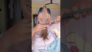 Hair Cut Hack ‍️️ Viral Hack   #shorts #trendinghacks #viralshorts #viral #hairstyle #haircut