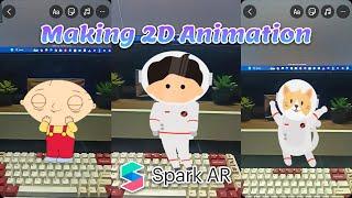 How To Make 2D Animation Sequence from GIF Animation in Spark AR Studio