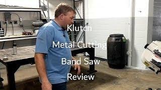 Klutch 7" x 12" 1.5 HP Horizontal & Vertical Metal Cutting Band Saw Review 2019