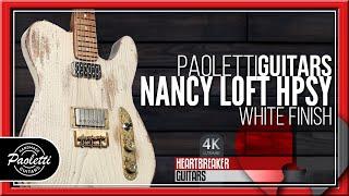 Paoletti Guitars - Nancy Loft HPSY in White | 4k Video