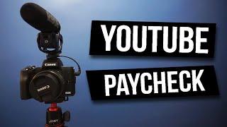 My First $700 YouTube Paycheck with Google Adsense (What I Bought)