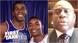 Magic Johnson explains why Isiah Thomas was left off the Dream Team | First Take