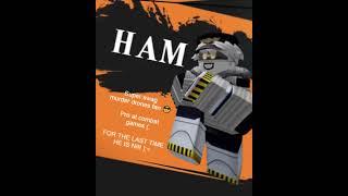 MEET THE HAM!!!! #roblox #thestrongestbattlegrounds #smashbros #ham  #sbg #swag