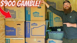 Gambling $900 on a stack of boxes! This is what we found...
