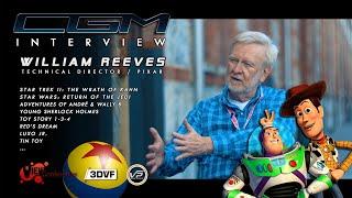 CGM Interview - William Reeves (Pixar / Toy Story / Star Trek / Star Wars / Young Sherlock Holmes)
