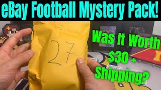 eBay Football Mystery Hot Packs Are Back! Was This Worth $30 + Shipping?