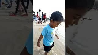 Have you heard of a FEMALE beach..? | #baby #playingsolo #beach #babydance #funny | Tales of Eila