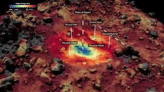 Bennu TAG Surface Change