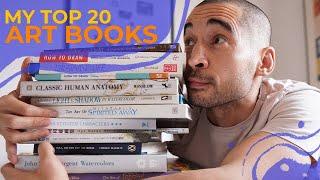 The 20 Art Books that Transformed My Drawings