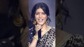 #ShrutiHaasan #VinveliNayaga Song Live Performance | #ThugLife Audio Launch Event #KamalHaasan #STR