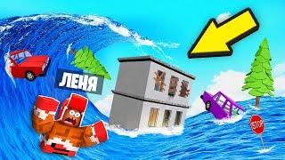  НАДВИГАЕТСЯ *Смертельное* ЦУНАМИ в ROBLOX ! ВЛАДУС