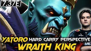 Yatoro - Wraith King The Hard Carry Dota 2 Pro Full Gameplay Patch 7.37E #yatorodota2 #wraithking