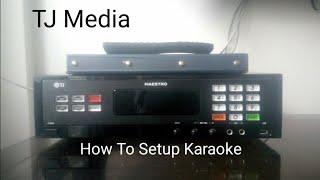 How To Setup Karaoke TJ Media