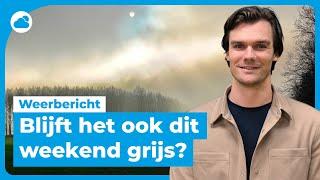 Blijft het ook dit weekend overal grijs? | Weekend weerbericht