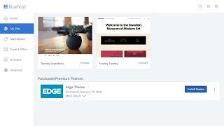 How To Install WordPress Themes From BlueHost Marketplace?
