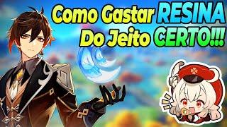 Como Gastar RESINA do Jeito CERTO no GENSHIN IMPACT!!!