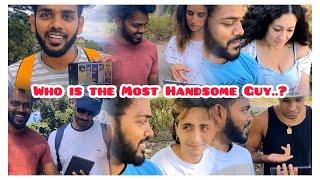 Most Handsome Guy | Public Reaction | italy #handsome #italy #srilanka #srilankan