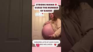 Mama with biggest pregnancy  belly ️ #shorts #shortsfeed #pregnancyvlogs #babybelly