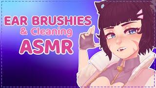 [ASMR] Catgirl Ear Brushing & Cleaning For Intense Tingles 