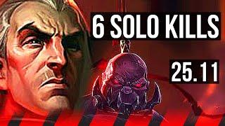 SWAIN vs SION (TOP) | Quadra, 12/2/10, 49k DMG, 6 solo kills, Legendary | EUNE Master | 25.11