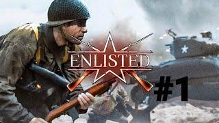 Enlisted  Тестовое прохождение, на PS4 "Вторжение в Нормандию" #1