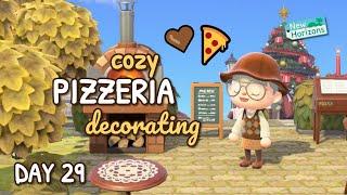 Cozy Pizzeria Decorating and Interior Designing  (DAY 29)  30 Days of Animal Crossing!