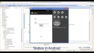 Learn Android : How we can use button in android ?