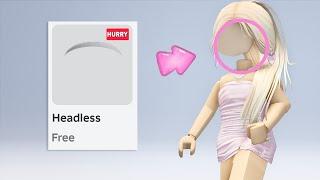 HOW TO GET FREE HEADLESS ON ROBLOX 2024