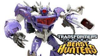 Transformers Prime BEAST HUNTERS Voyager Class SHOCKWAVE Review