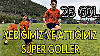 ATTIĞIMIZ VE YEDİĞİMİZ TÜM GOLLER | U11 TURNUVASINDA SÜPER GOLLER