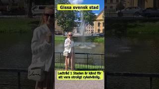 Gissa svensk stad  Skriv svaret I kommentarsfältet 