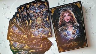 The Elemental Wisdom Tarot - Taroteca Studio  Tarot Deck Flip through