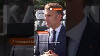 Macron says US has made offer for Israel-Iran ceasefire | REUTERS