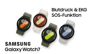 Samsung Galaxy Watch 7 - Blutdruck& EKG, SOS-Funktion