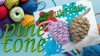 How to Knit Beautiful Christmas Cones! | Oli Crochet