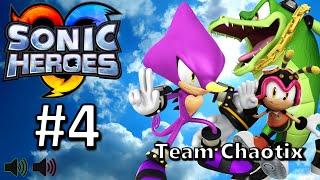 CONSOLE CLASSICS! | Sonic Heroes - EP4: Team Chaotix (Longplay w/ dual commentary)