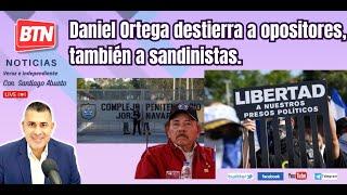 En Vivo: Daniel Ortega destierran a opositores, también a sandinistas. 05 Septiembre 2024.