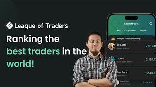 LEAGUE OF TRADERS: COLLECT POINTS & CONVERT IN TOKENS, REFERRAL 20% COPY THE MOST PROFITABLE TRADERS