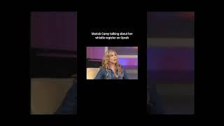 Mariah Carey's whistle register #mariahcarey #rnb #vocal #oprah #music #whistle